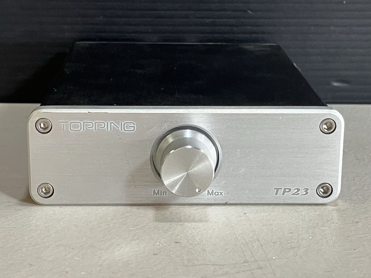TOPPING トッピング TP23 デジタルアンプ オーディオアンプ 動作未確認 現状品_画像1