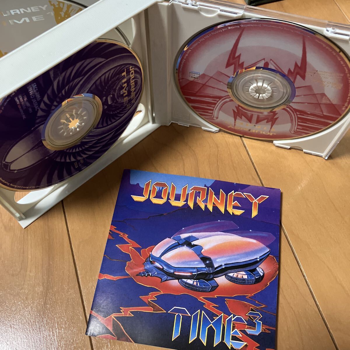 国内盤 JOURNEY ジャーニー TIME3 永遠の旅立ち（1975-1992）3CD 帯付 Sony records 中古美品_画像3