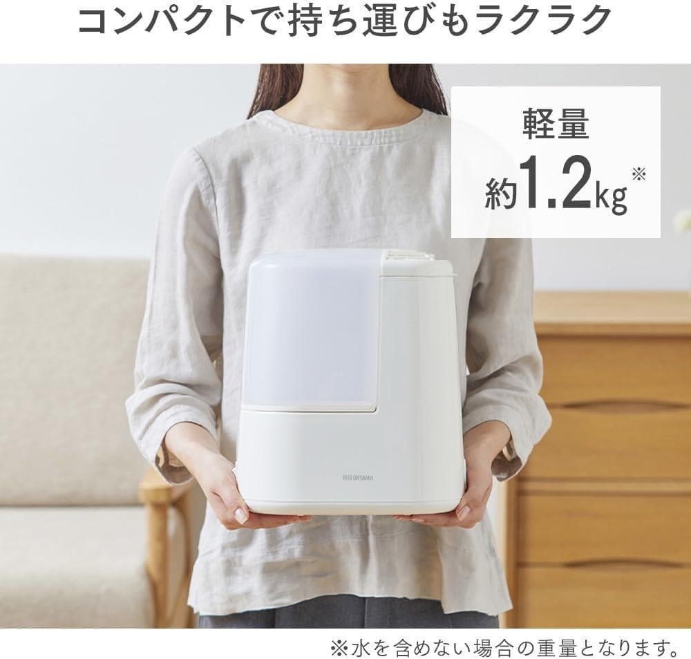 [ прекрасный товар ] Iris o-yamaIRIS OHYAMA увлажнитель паровой нагревание тип AHM-H26B-C