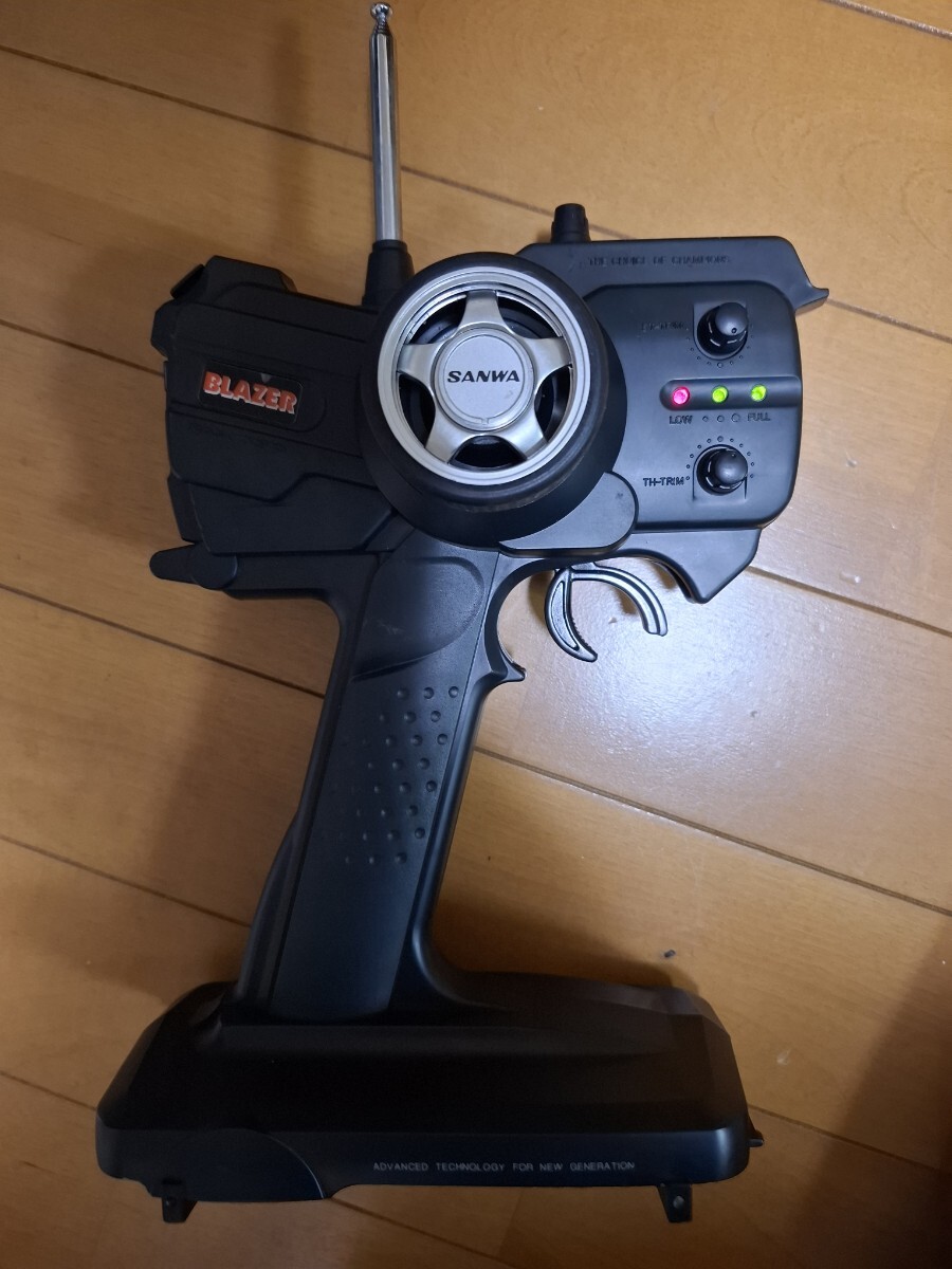 タミヤ　エンジンバギー4WD 1/10 ナイトロクラッシャー　プロポ付_画像10