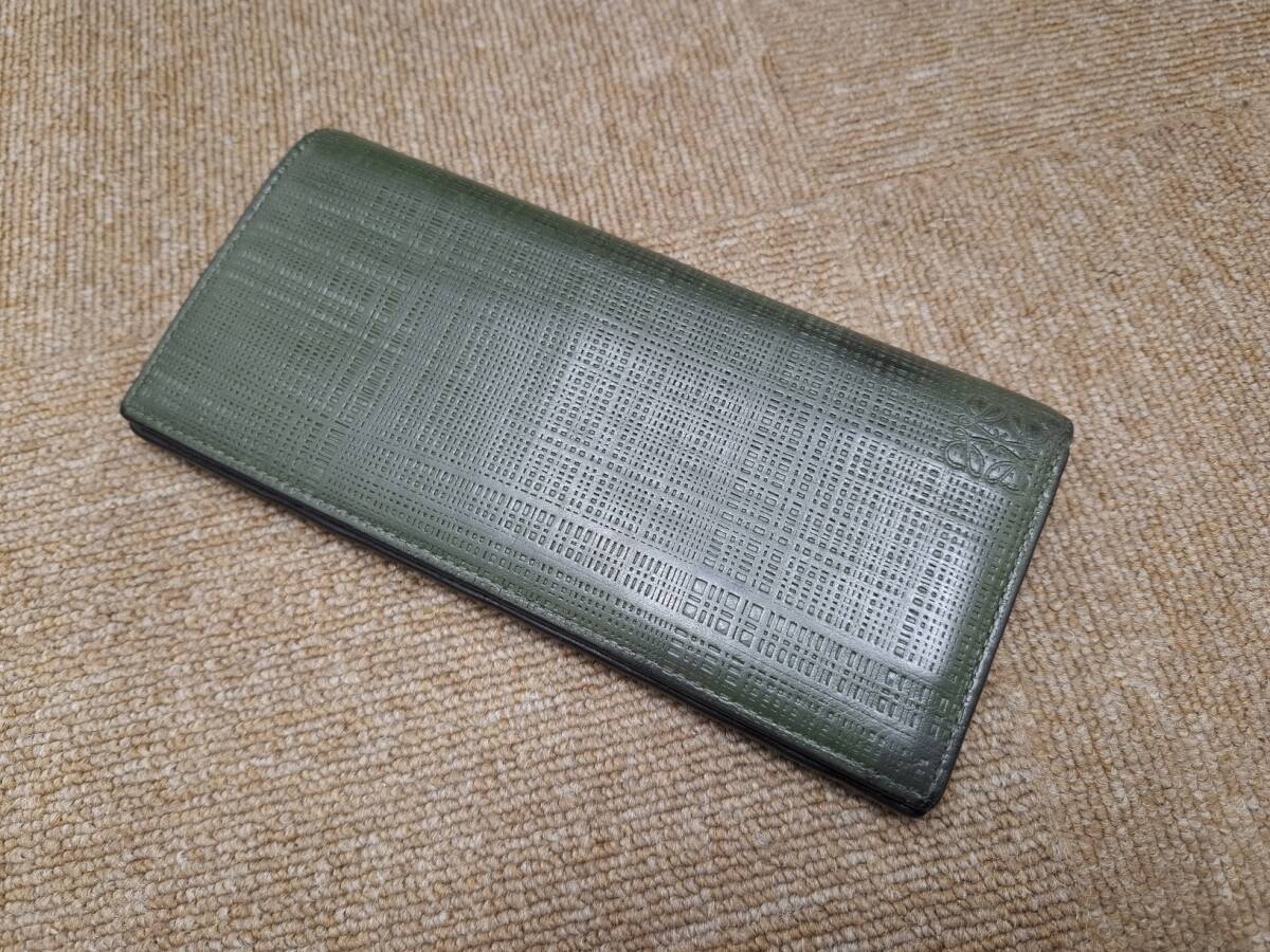 良品　LOEWE ロエベ　長財布_画像1