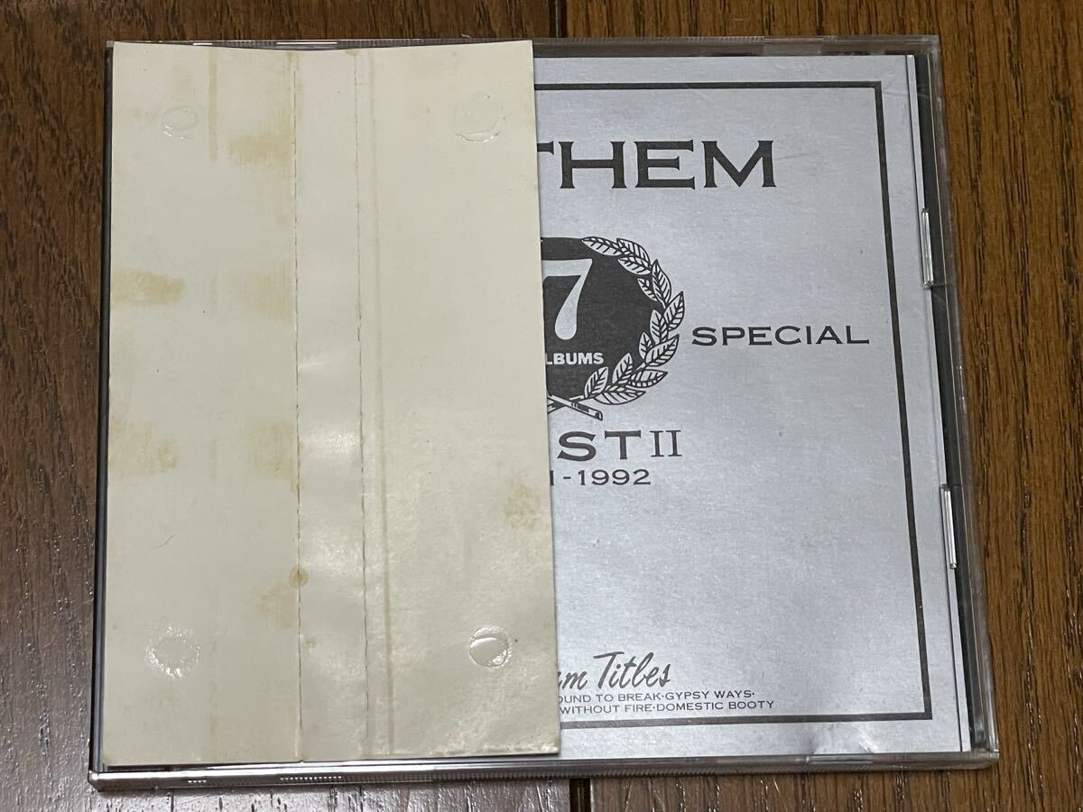 【ジャパメタ 】ANTHEM／BEST II アンセム／ベスト II KICS 234 解散時のベスト キングネクサス期 廃盤 レア盤 _画像4