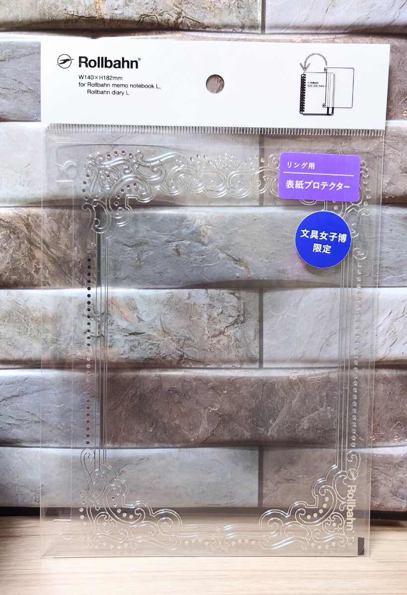 〈文具女子博限定〉ロルバーンポケット付メモL用 プロテクター シルバー/デルフォニックス/DELFONICS_画像2