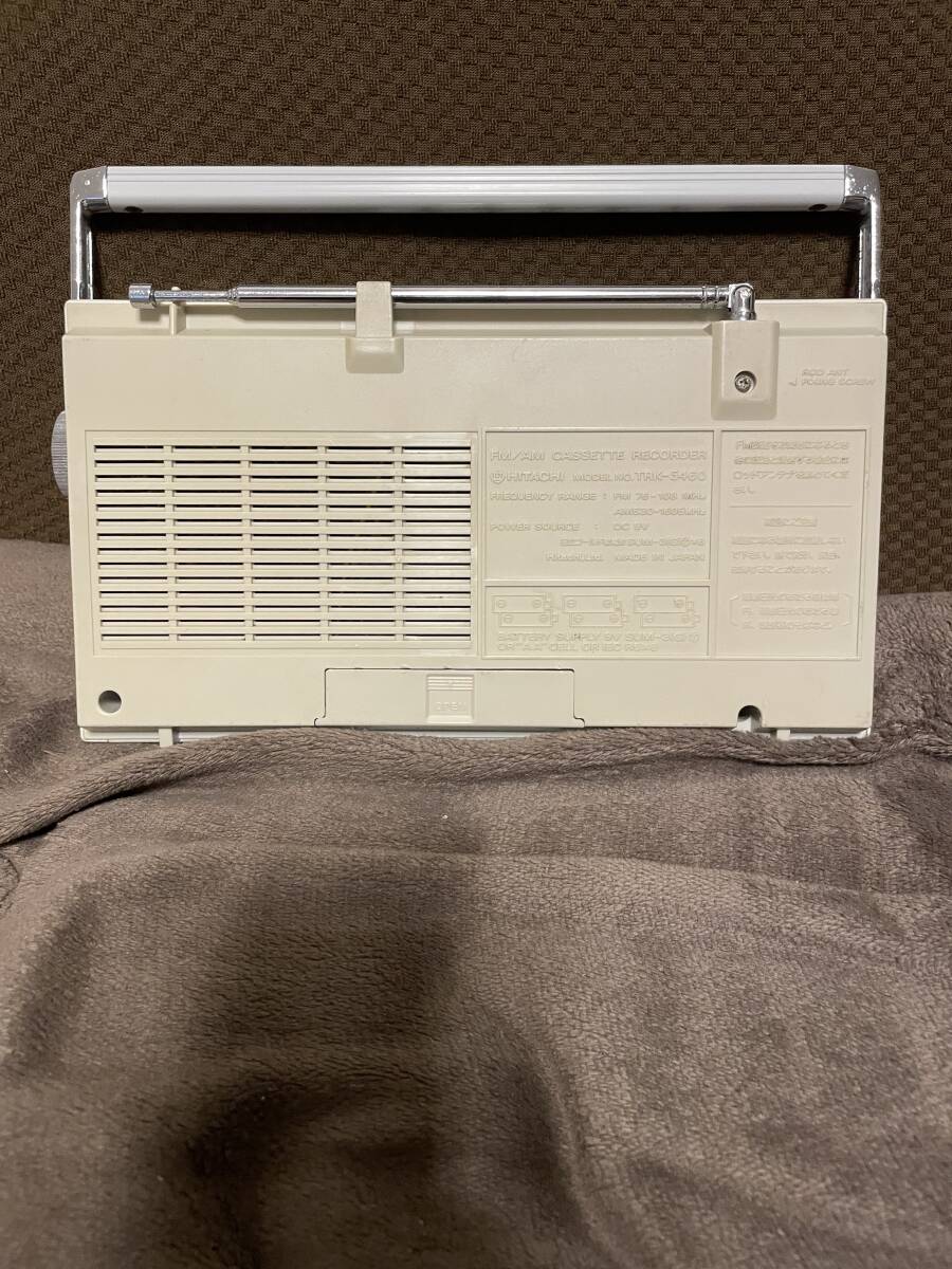 HITACHIラジカセ　TRKー5460_画像3