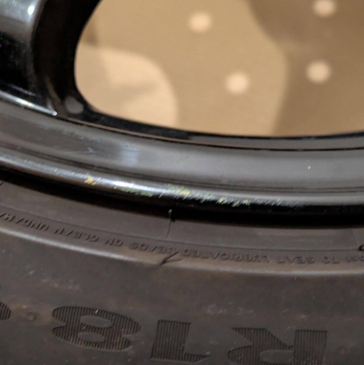 Rays 57cr 4本タイヤ付き 18インチ8.5j+45 pcd100 レイズ　powergy 225/40R18 ピレリ_画像8