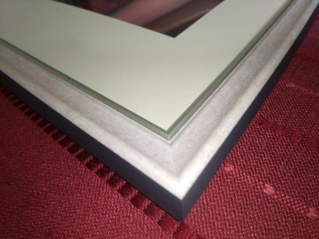 # рама * дымчатый style розовый рама (25×20cm фотография для коврик имеется )