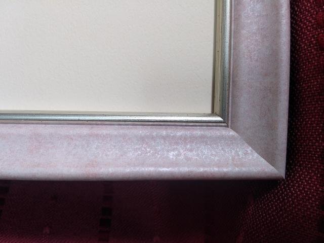 # рама * дымчатый style розовый рама (25×20cm фотография для коврик имеется )