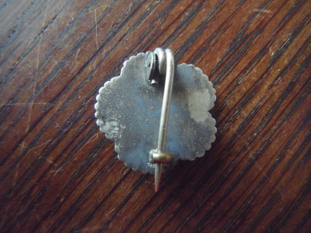 校章　戦前の高等女学校　なでしこ　高女　徽章 記章 ピンバッジ ピンズ　珍品 稀少品_画像5