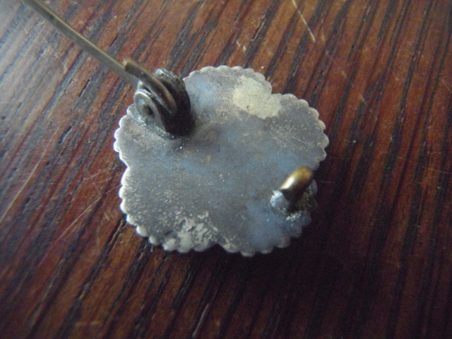 校章　戦前の高等女学校　なでしこ　高女　徽章 記章 ピンバッジ ピンズ　珍品 稀少品_画像8