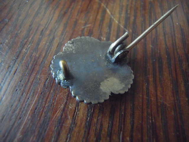 校章　戦前の高等女学校　なでしこ　高女　徽章 記章 ピンバッジ ピンズ　珍品 稀少品_画像7