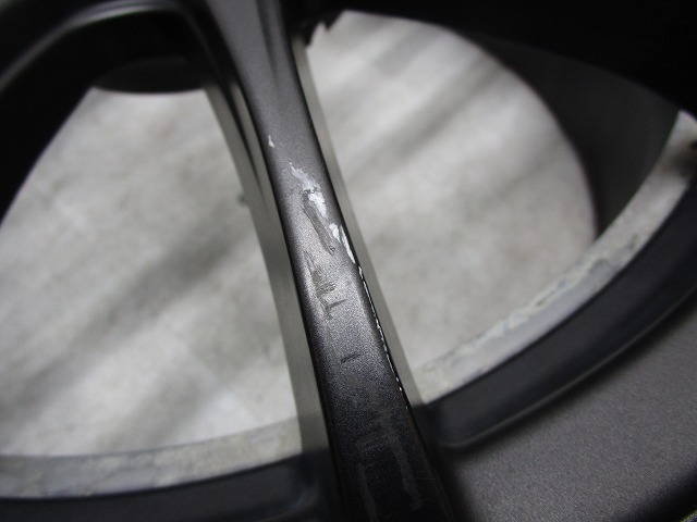 17インチ 5zigen 7J+45 100 軽自動車/コンパクトカー 中古アルミホイール【4本セット】送料無料(A17-5644）_画像7