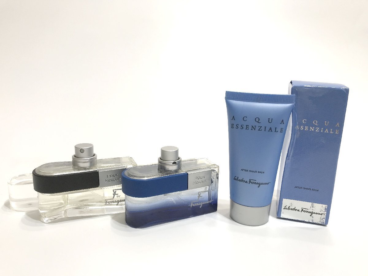 #[YS-1M] духи # Salvatore Ferragamo #efbai бассейн Homme EDT 30ml after she-b50ml 3 позиций комплект [ включение в покупку возможность товар ]#D