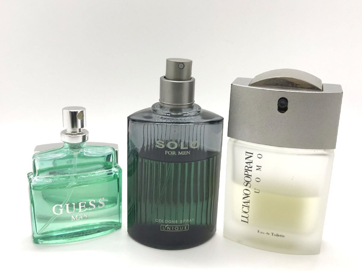 #[YS-1] мужской духи 3 позиций комплект суммировать # Guess man EDT 30mlso puller niwomoEDT 50ml SOLO одеколон 80ml [ включение в покупку возможность товар ]#D