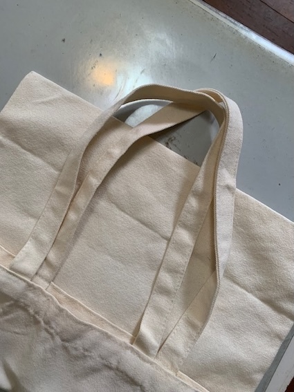 バッグ 手提げ袋 エコバッグ トートバッグ なかなおりしようね 布製　キャンバス ヒグチユウコ 未使用_画像3