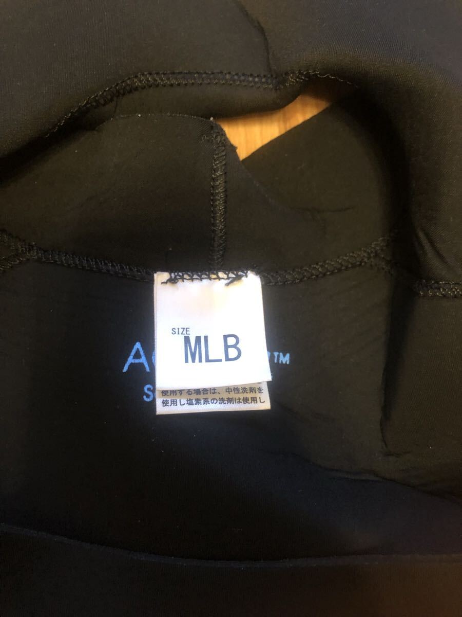 FELLOWフェロー セミドライウェットスーツ 5×3mm MLB 保温 起毛 チェストジップ フルスーツ ラバー×ジャージ_画像3