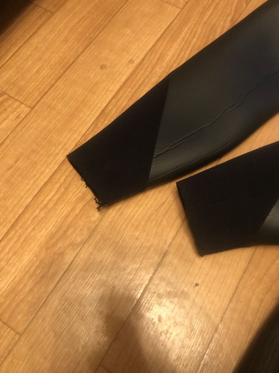 オニール　セミドライウェットスーツ 5×3mm L 保温　起毛　フルスーツ　ラバー×ジャージ_画像5