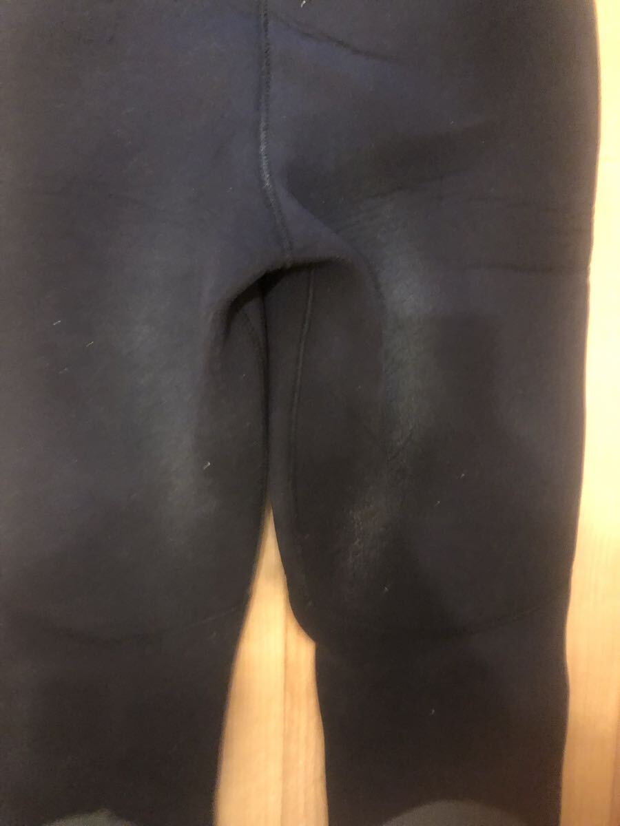 オニール　セミドライウェットスーツ 5×3mm L 保温　起毛　フルスーツ　ラバー×ジャージ_画像7