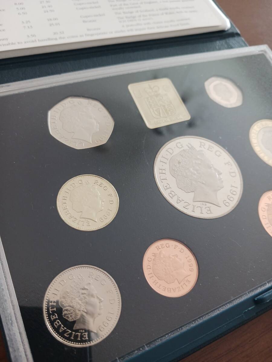 ★英国★ダイアナ妃追悼★PROOF SET★9PCS★1999年★RoyalMint★_画像9