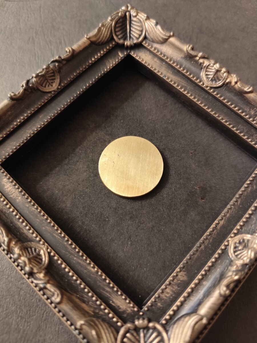 ブラス製ゴルフマーカー(彫金職人手仕上げ品)_画像4