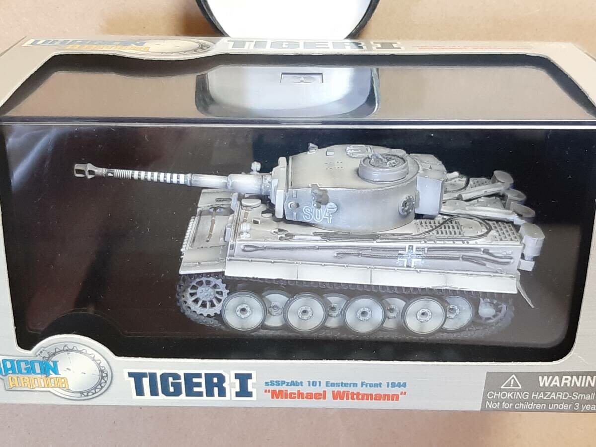 希少 ドラゴンアーマー 1/72 ティーガーI タイガー戦車 ミハエル・ヴィットマン ミハイル・ビットマン DRAGON ARMOR 60001_画像2
