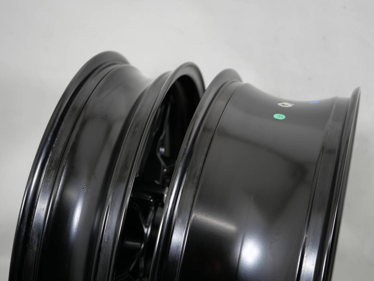 t05 新車外し! BMW 純正 フロント リア ホイール セット RnineT Pure racer ピュア レーサー サスペンション フォーク_画像7