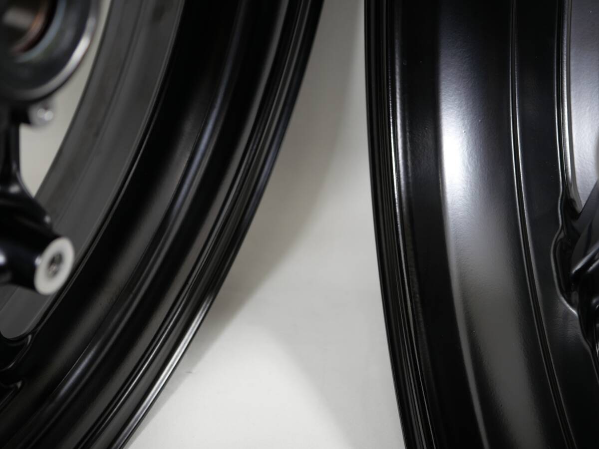 t05 新車外し! BMW 純正 フロント リア ホイール セット RnineT Pure racer ピュア レーサー サスペンション フォーク_画像8