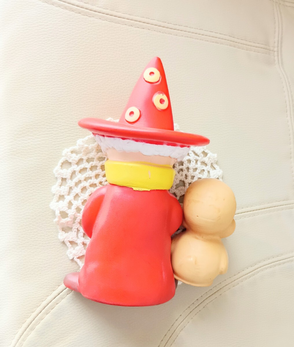 Xmas レア 1940年ー アメリカ VTG ソフビ オズの魔法使い キャンベル Campbell & サンルコ アヒル ラバー ドール フィギュア 企業 レトロ缶_画像3