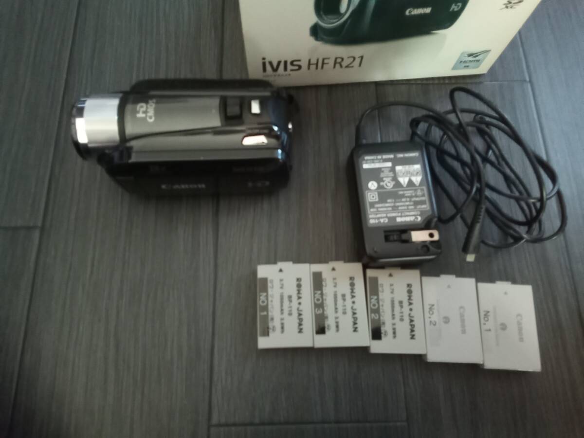 キャノンビデオカメラ　iVIS HFR21_画像5