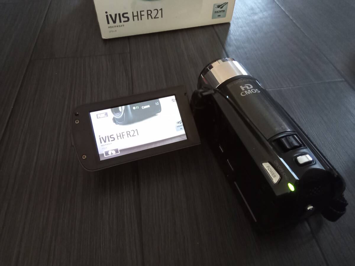 キャノンビデオカメラ　iVIS HFR21_画像2