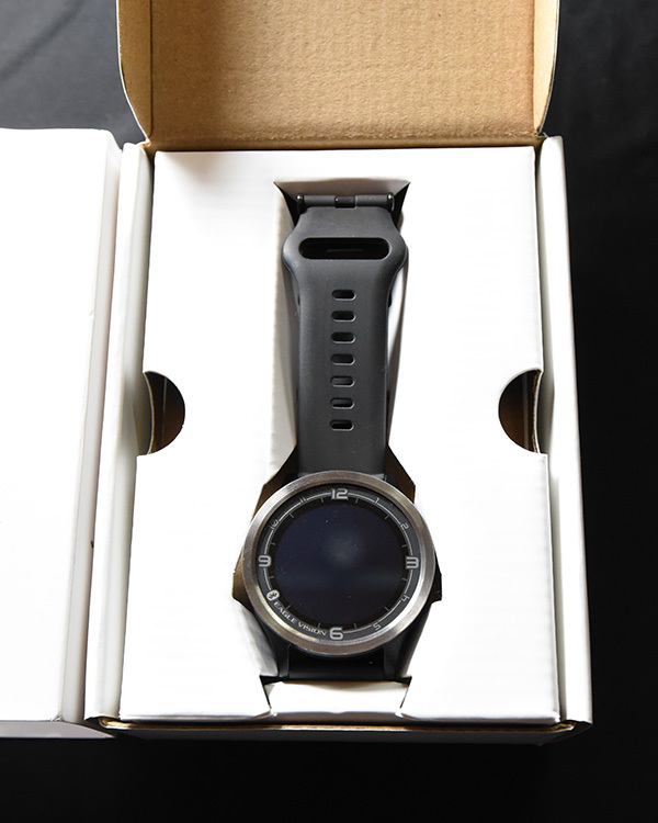 (#Fj)美品★朝日ゴルフ GPS ゴルフナビ イーグルビジョン★ACE-PRO-EV-337BK★ウォッチ型ナビ _画像2