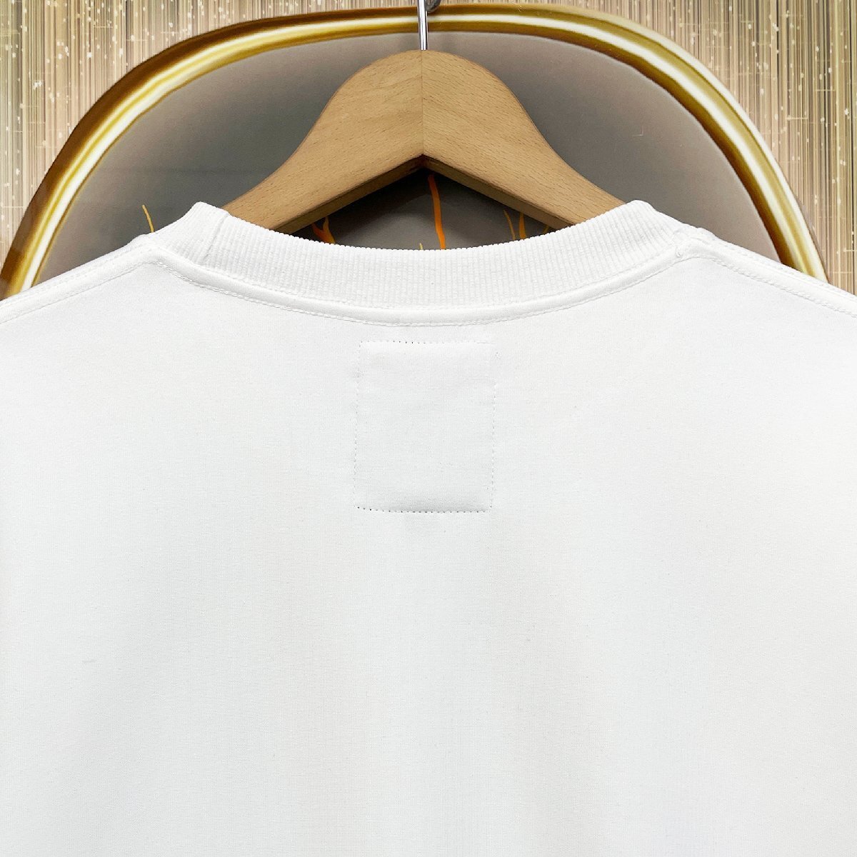 高級EU製&定価4万◆UABONI*Paris*トレーナー*ユアボニ*パリ発◆綿100% 高級 モノグラム クマ トップス カットソー トレンド 日常着 L/48_画像6