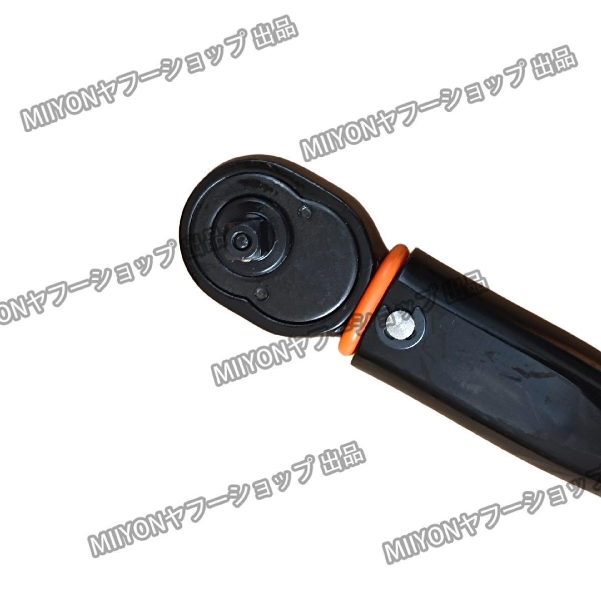 黒 5-25 トルクレンチ バイク 1/4 レンチ プリセット型 工具 整備 ロードバイク オイル交換 プラグ交換 自転車 自動車 ケース有り lhw259_画像6