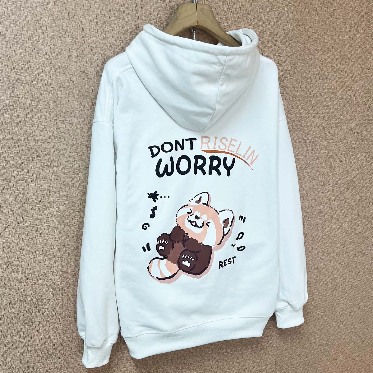 個性ヨーロッパ製※定価4万◆ブルガリア発※RISELIN パーカー 綿100％ 快適 可愛い スウェット トップス カジュアル カップル 秋冬 2XL/52_画像9