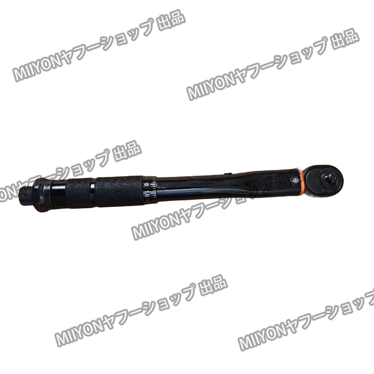 黒 5-25 トルクレンチ バイク 1/4 レンチ プリセット型 工具 整備 ロードバイク オイル交換 プラグ交換 自転車 自動車 ケース有り lhw259_画像8