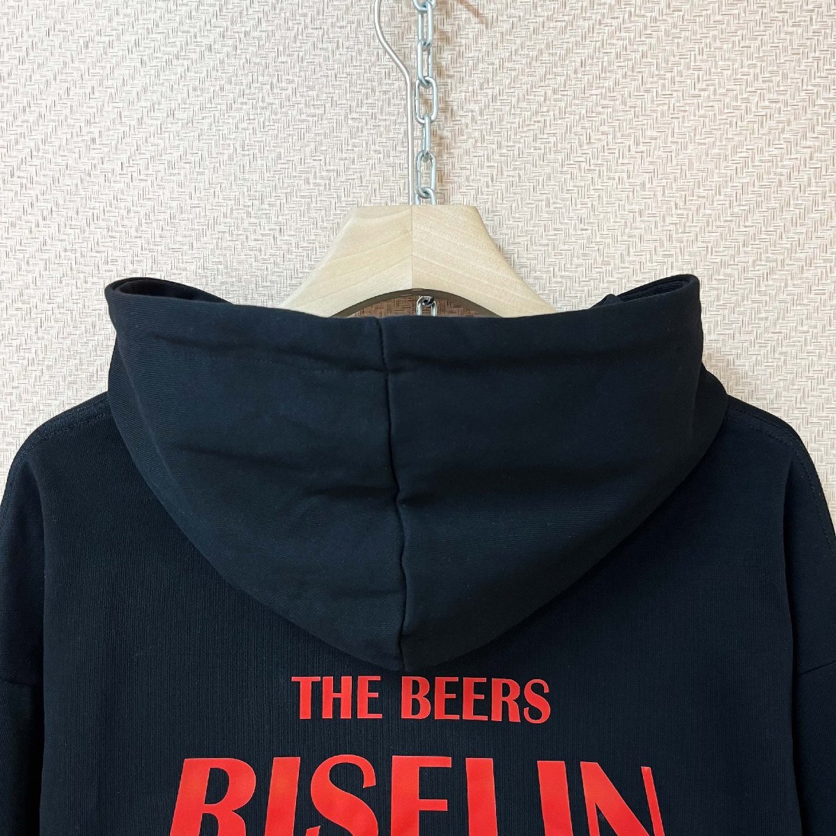 高級ヨーロッパ製※定価4万◆ブルガリア発※RISELIN パーカー コットン100％ ソフト 暖かい ビール 遊び心 トップス スウェット 春秋 XL/50_画像4