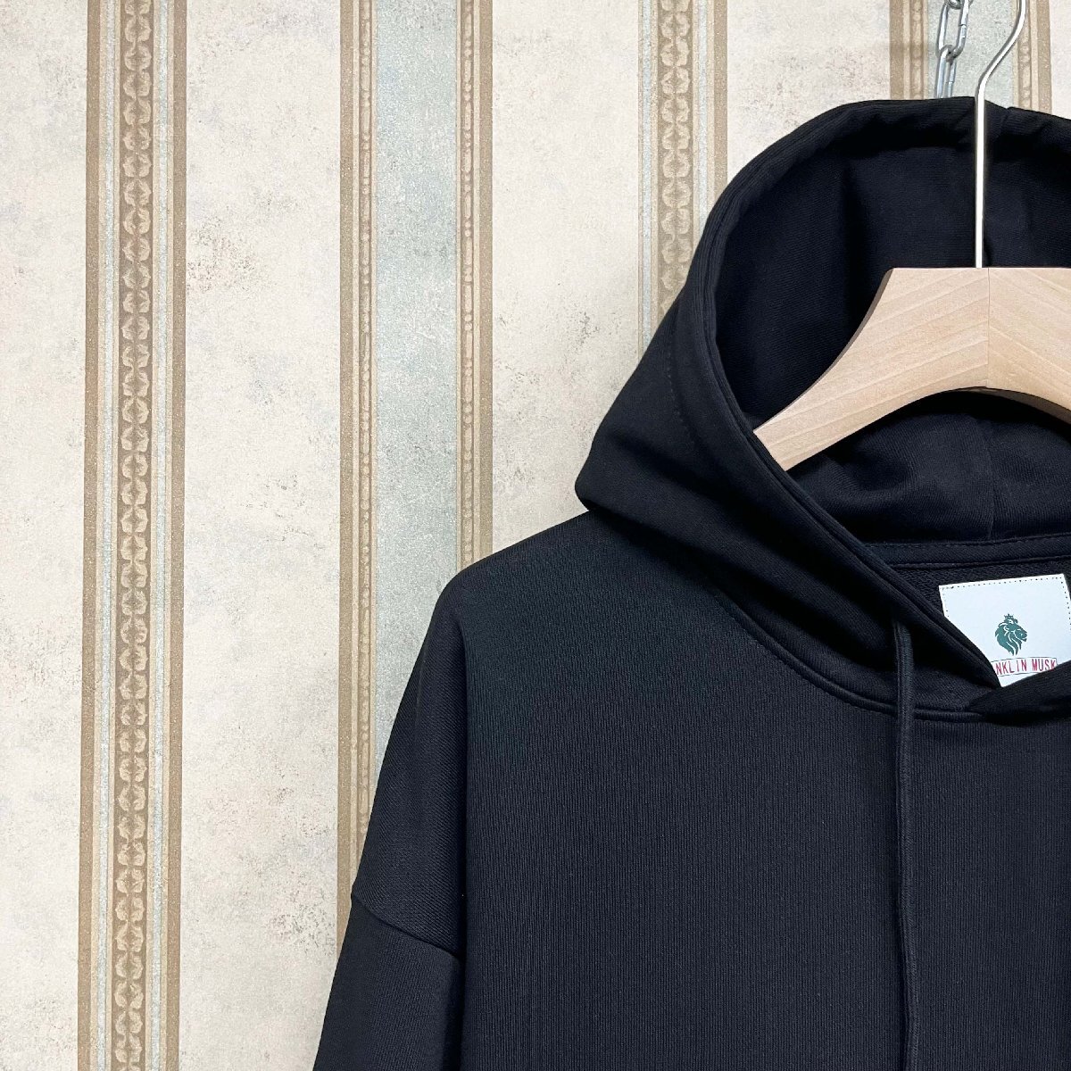 個性 定価4万 FRANKLIN MUSK・アメリカ・ニューヨーク発 パーカー 綿100％ ソフト 花火 トップス スウェット カジュアル 日常着 サイズ4_画像7