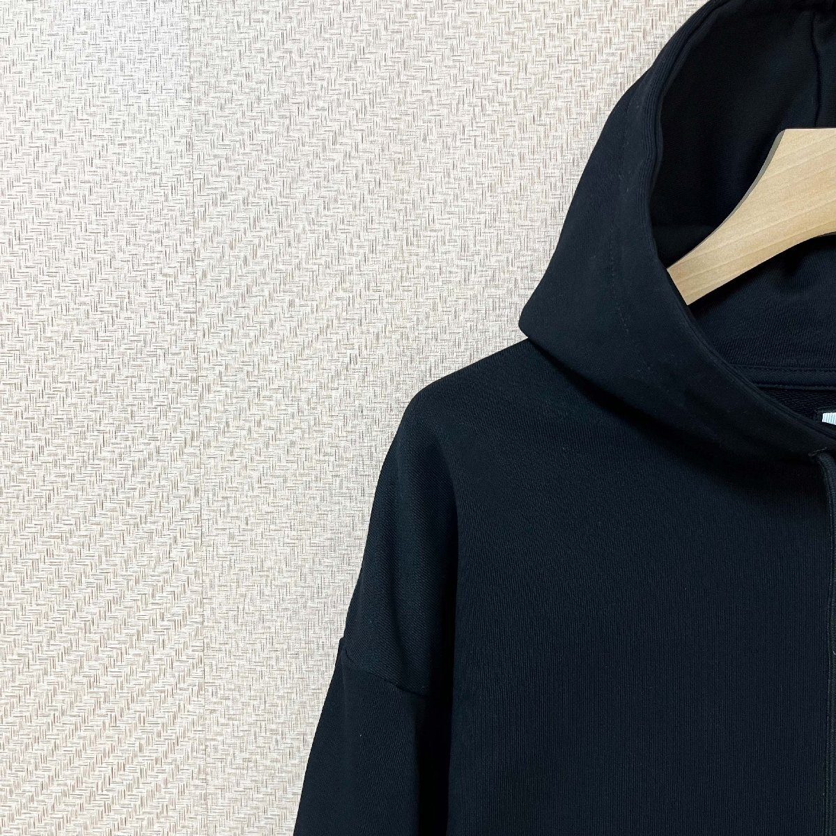 上級ヨーロッパ製※定価4万◆ブルガリア発※RISELIN パーカー 綿100％ ソフト 保温 紅葉柄 上品 スウェット トップス カジュアル XL/50_画像5