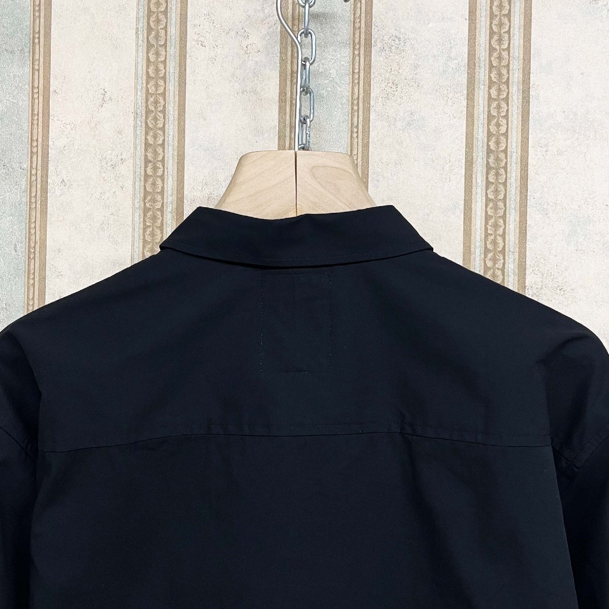  шт . обычная цена 2 десять тысяч FRANKLIN MUSK* America * New York departure рубашка шелк . освежение полоса рисунок 7 минут рукав . воротник рубашка casual размер 1