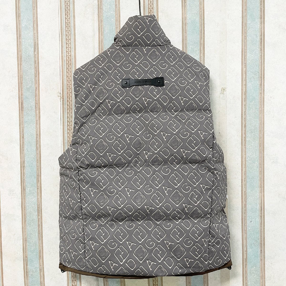  один листов ограничение обычная цена 8 десять тысяч FRANKLIN MUSK* America * New York departure жилет защищающий от холода легкий удобный толстый теплый общий рисунок стиль внешний размер 2