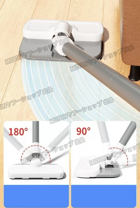 人気品掃除機 コードレス 軽量 強力吸引3WAY 48000pa ブラシレスモーター コードレス掃除機 高性能家庭用サイクロン式 クリーナー lhw208_画像6