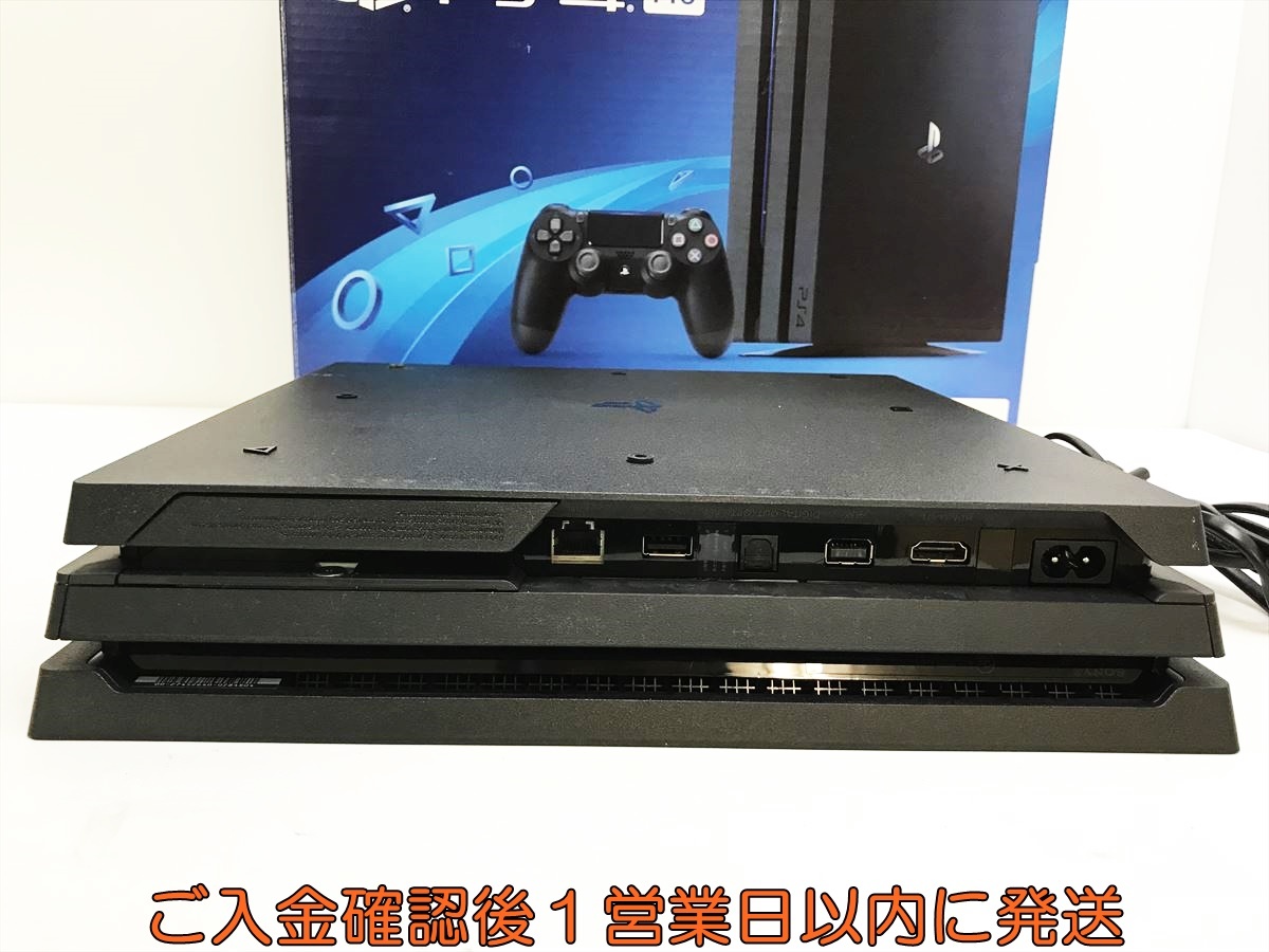 【1円】PS4Pro 本体/箱セット 1TB ブラック PlayStation4 Pro CUH-7200B 初期化/動作確認済 FW13.02 H01-513tc/G4_画像4