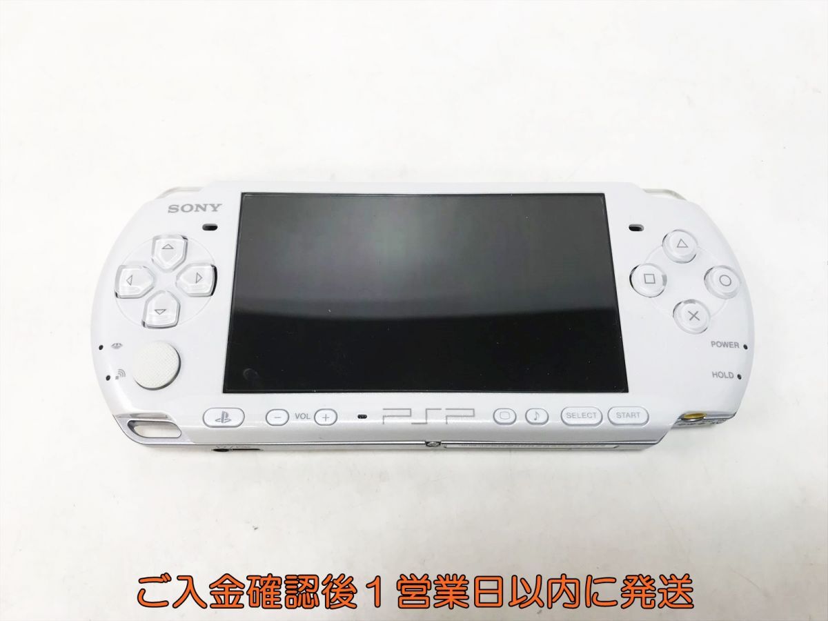 【1円】SONY Playstation Portable PSP-3000 ホワイト 本体 未検品ジャンク バッテリーなし L01-630yk/F3_画像2