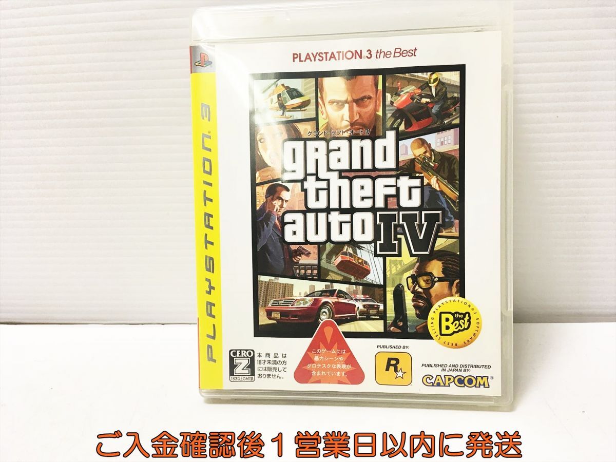 【1円】PS3 グランド・セフト・オートIV PLAYSTATION 3 the Best ゲームソフト 1A0316-377mk/G1_画像1
