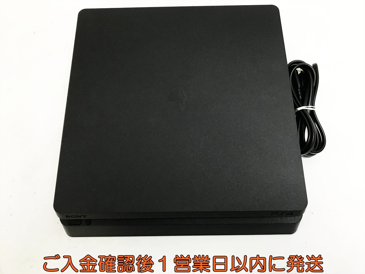 【1円】PS4 本体 500GB ブラック SONY PlayStation4 CUH-2200A 初期化/動作確認済 プレステ4 FW10.01 N04-015tt/G4_画像1