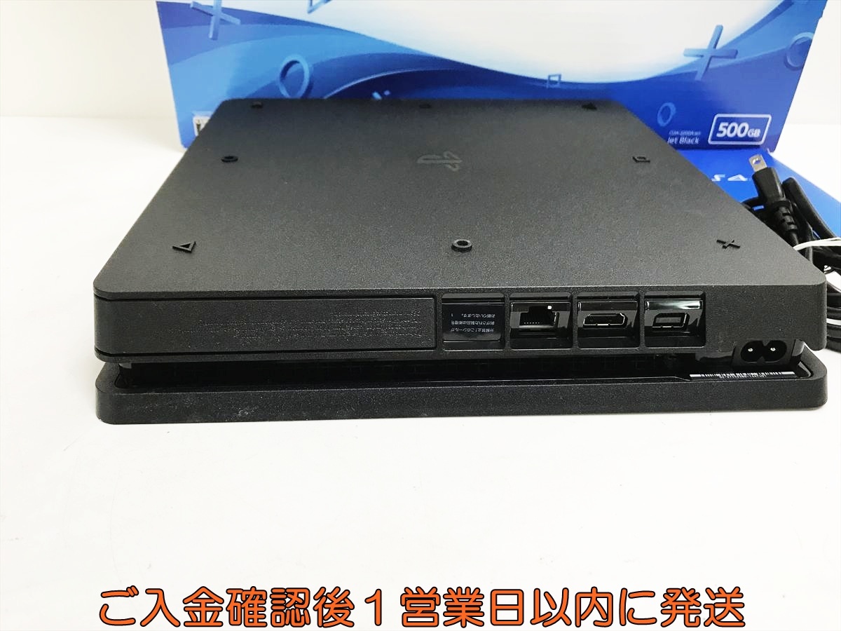 【1円】PS4 本体/箱 セット 500GB ブラック SONY PlayStation4 CUH-2200A 初期化/動作確認済 プレステ4 FW8.50 N06-199tt/G4_画像4