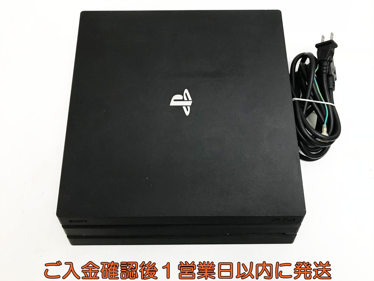【1円】PS4Pro 本体 1TB ブラック PlayStation4 Pro CUH-7000B 初期化/動作確認済 プレステ4プロ FW8.50 N06-209tt/G4_画像1