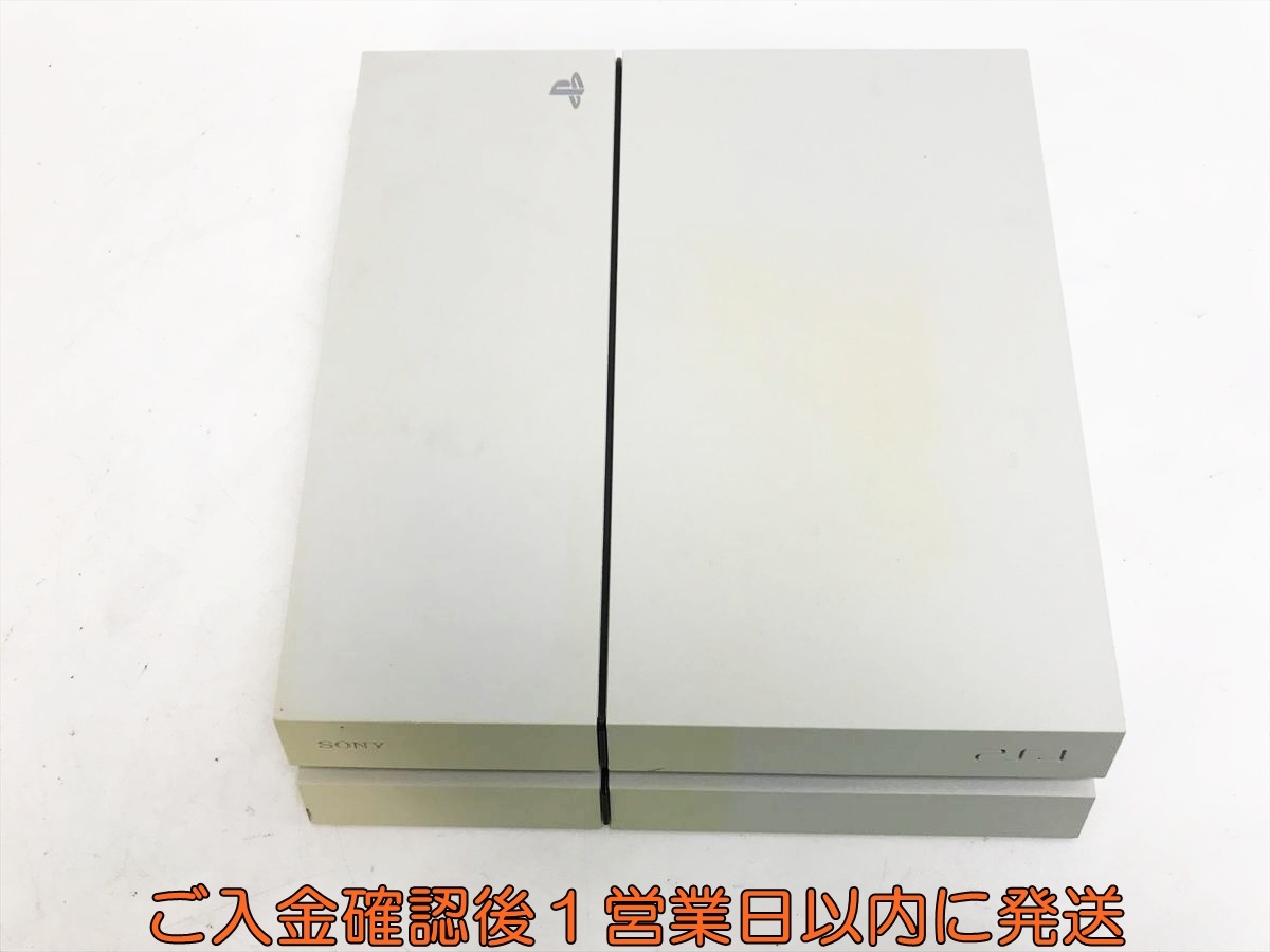 【1円】PS4 本体 500GB ホワイト SONY PlayStation4 CUH-1200A 初期化済 未検品ジャンク プレステ4 FW11.02 N06-210tt/G4_画像1