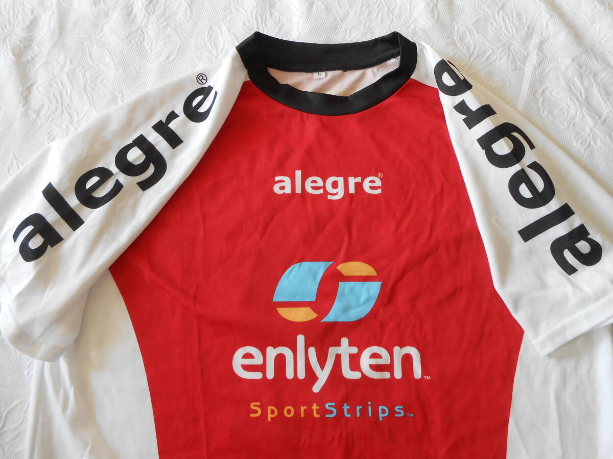 alegre eniyten サッカー半袖ユニフォーム　　サッカー/フットサル　　Lサイズ_画像3