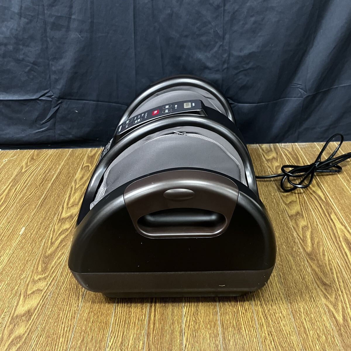 □【売り切り】TESCOM テスコム フットマッサージャー TF1200B ダークブラウン 箱付属 動作確認済み_画像3