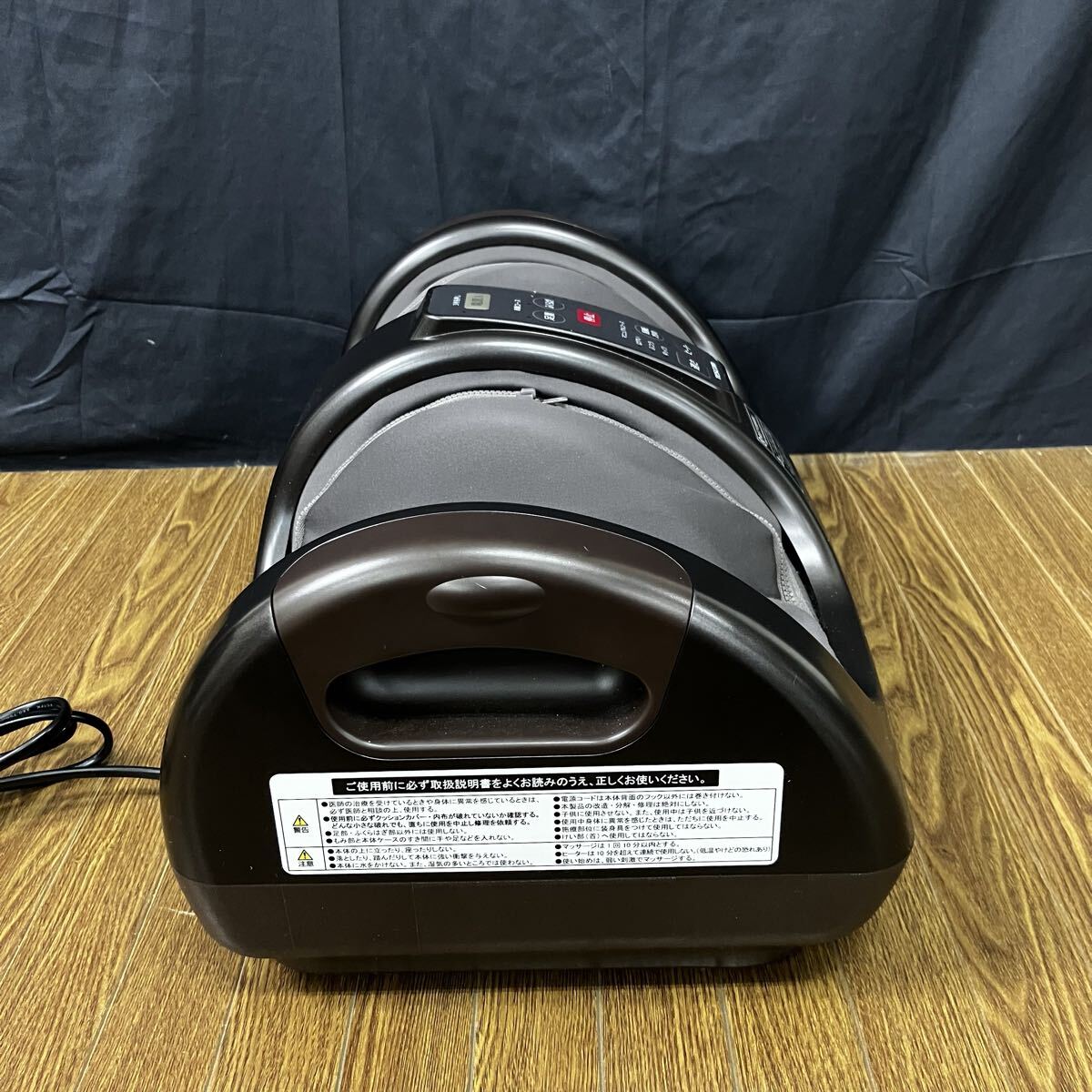 □【売り切り】TESCOM テスコム フットマッサージャー TF1200B ダークブラウン 箱付属 動作確認済み_画像5